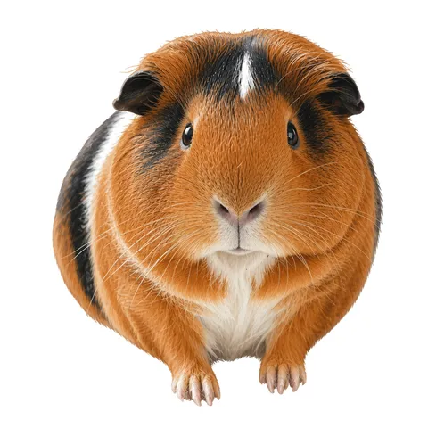 Pumpkin the guinea pig in the Realistic style